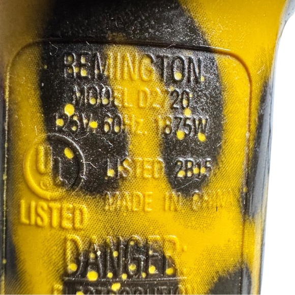 Remington Wild Side Leopard Print Hair Dryer Model D2720 – Works – 1875W - Picture 8 of 13